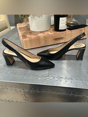 Vince Camuto Pointed Toe Slingback Pumps
